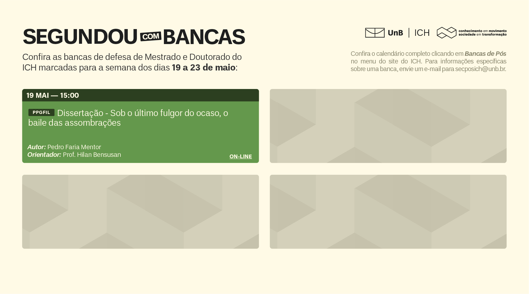 Clique aqui para acessar o calendário de defesas completo